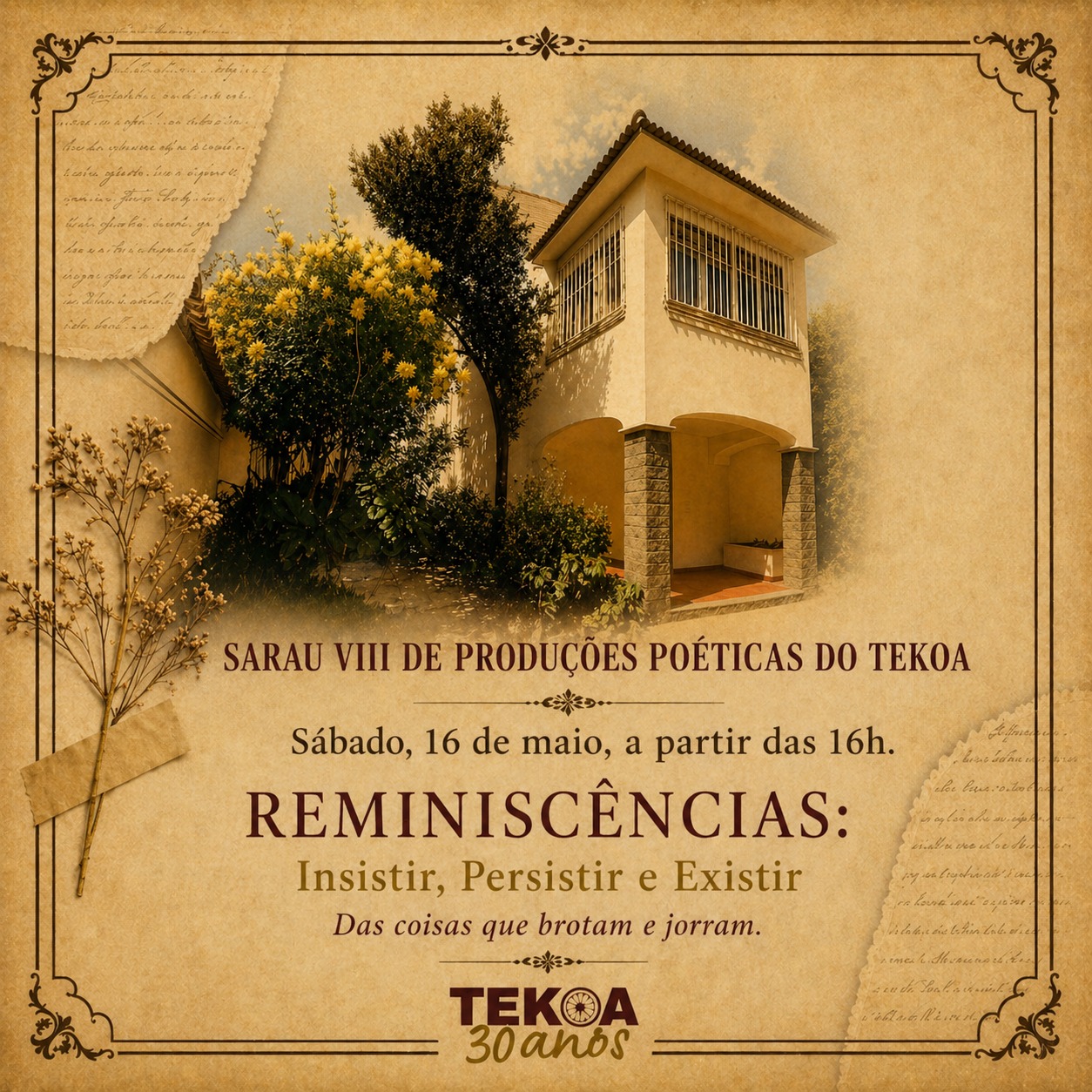 Sarau VIII de Produções Poéticas